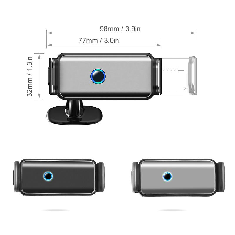 360-Degree Rotating Phone Mount for Adaptive Use