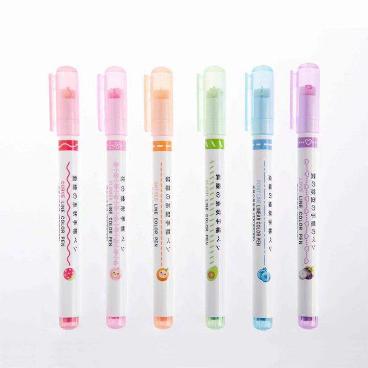 Curved Art Markers for Creative Projects