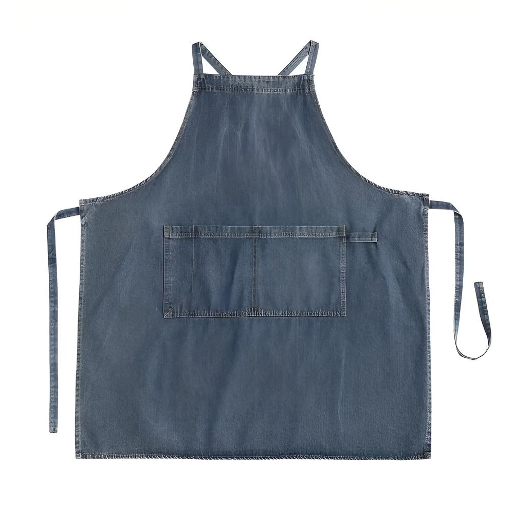 Classic Cotton Denim Work Apron for All Tasks