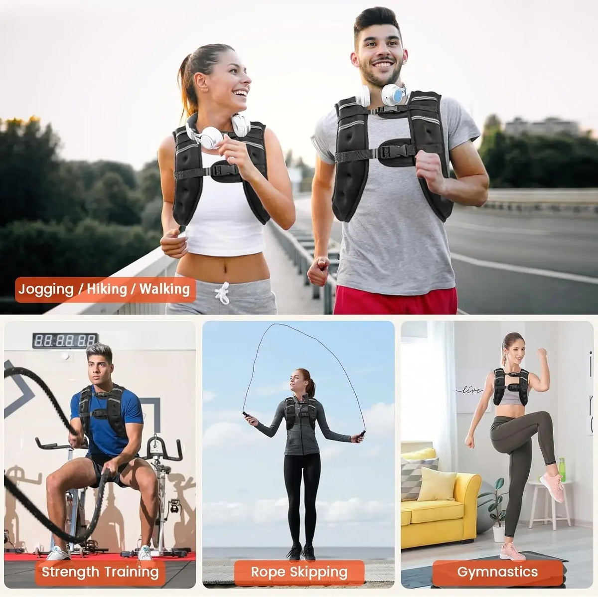 Custom Fit Weighted Training Vest for Enhanced Performance