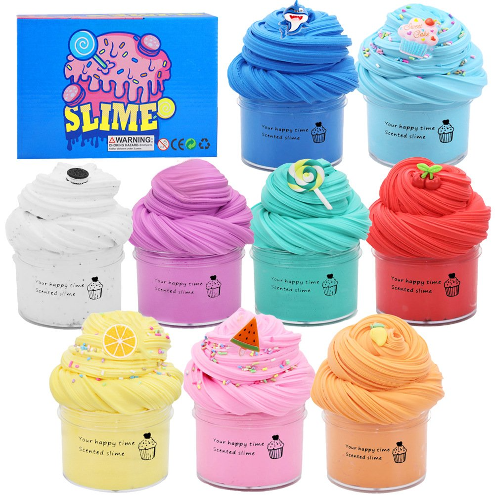Soft, Non-Sticky Clay Slime for Effective Stress Relief