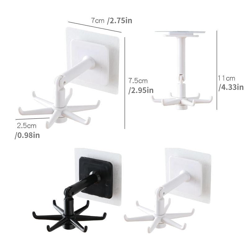Folding Hook with 360° Rotation