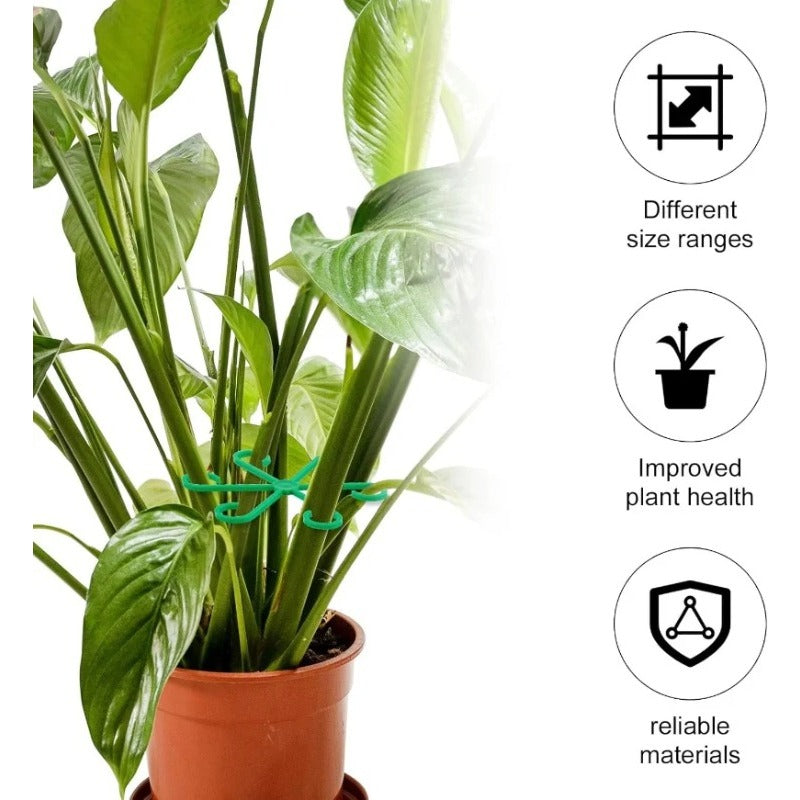 Versatile Plant Support Rings - 4 Sizes for Optimal Growth