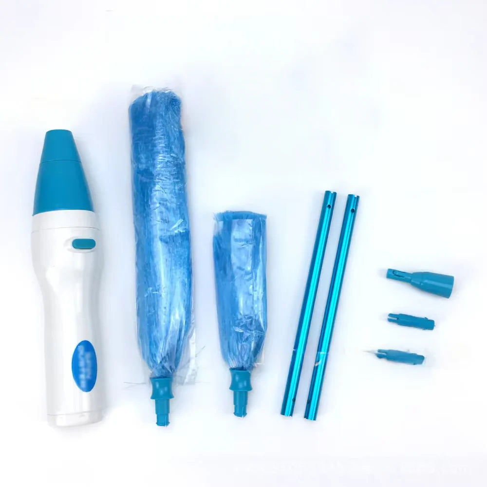 Power Dust Remover | Extendable Duster with 360° Rotation for Hard-to-Reach Areas
