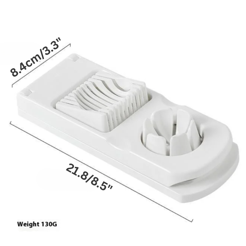 Versatile Egg Slicer & Dicer - Stainless Steel Kitchen Tool
