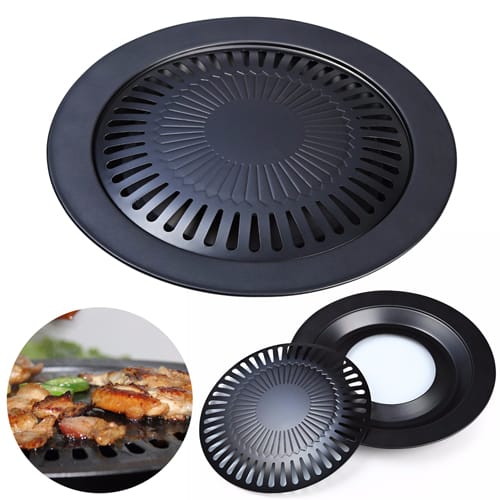 Stove-Top Grill Pan for BBQ Cooking
