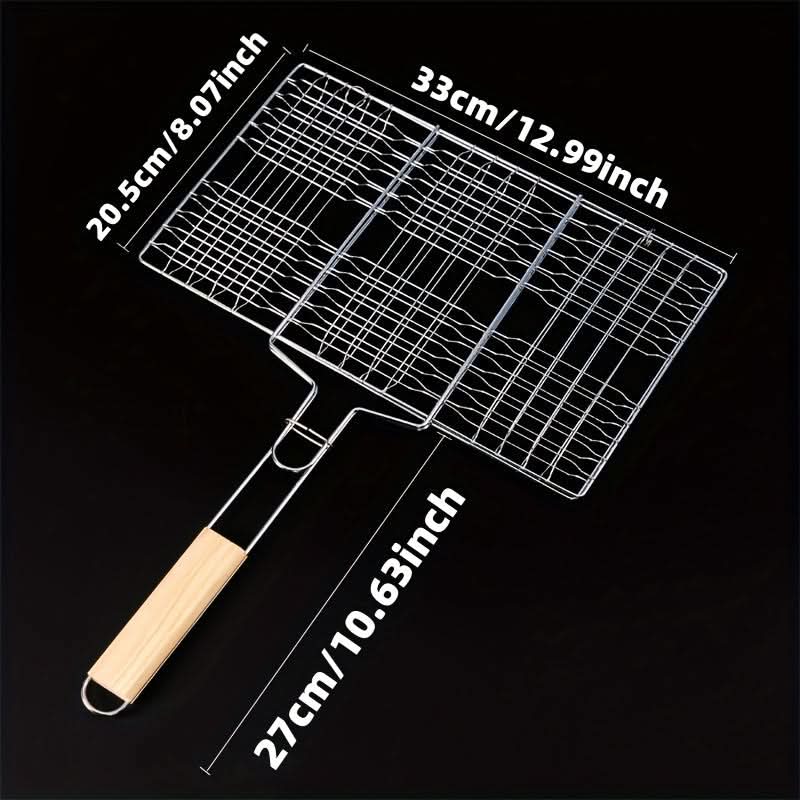 Durable BBQ Grill Basket for Convenient Outdoor Cooking