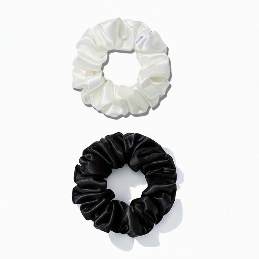 2-Pack Simple Hair Ties for Minimalist Styles