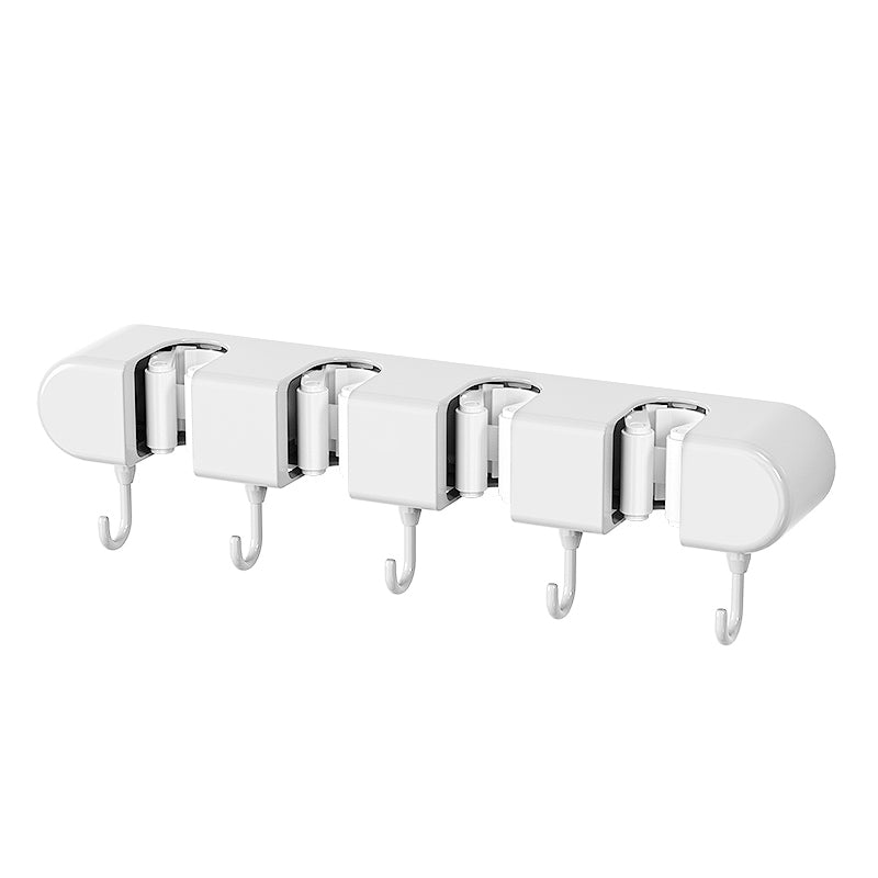 Versatile Storage Rack with Hooks for Home Organization