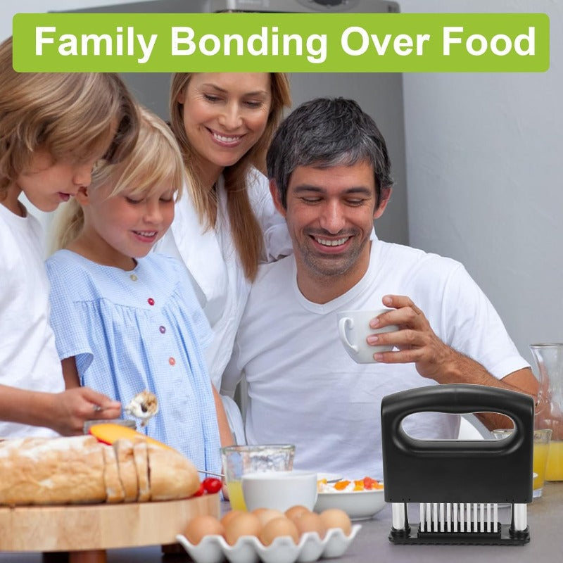 Precision 48-Blade Stainless Steel Meat Tenderizer