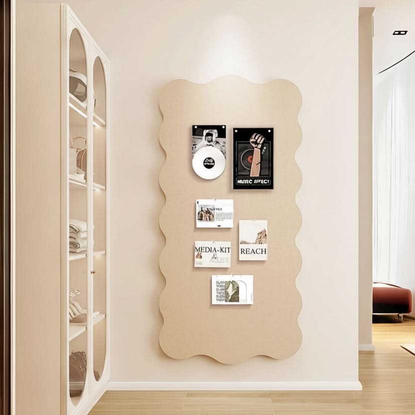 Decorative Felt Notice Board with Quality Push Pins