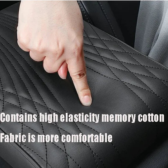Exclusive Logo Armrest Cover Height Cushion for Car
