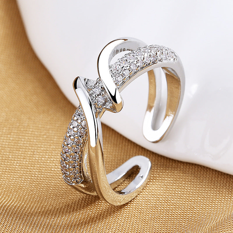 Customizable Modern Adjustable Ring