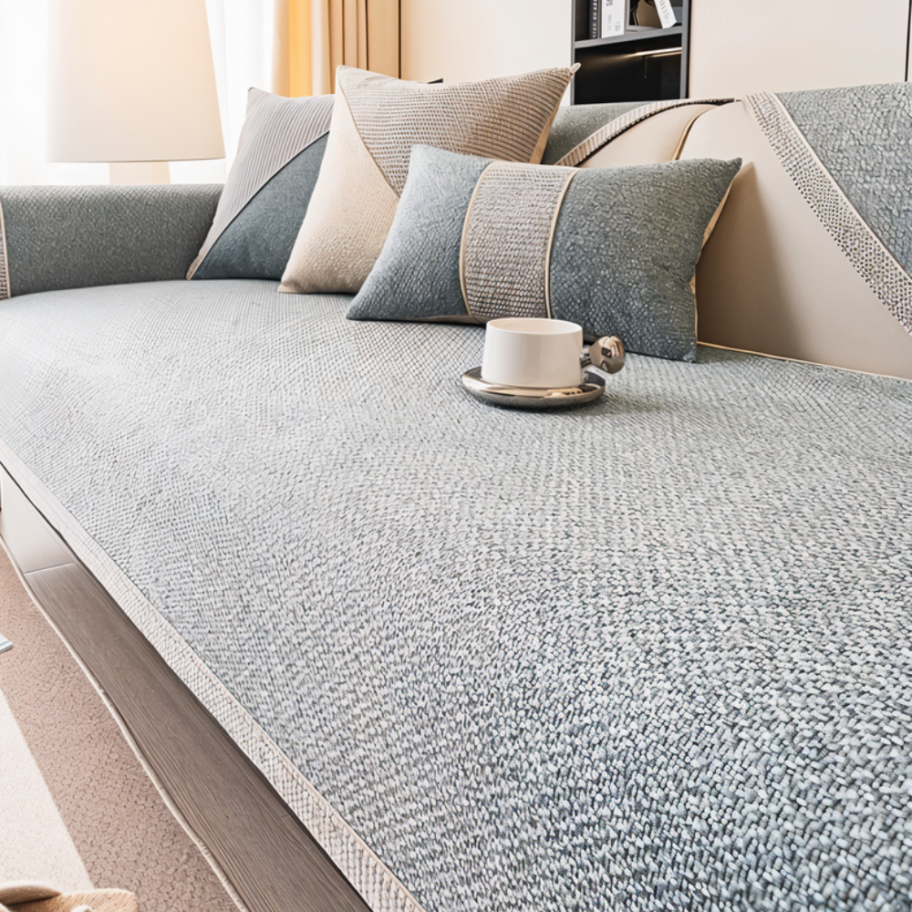Stylish Sofa Shield with Secure Grip Design