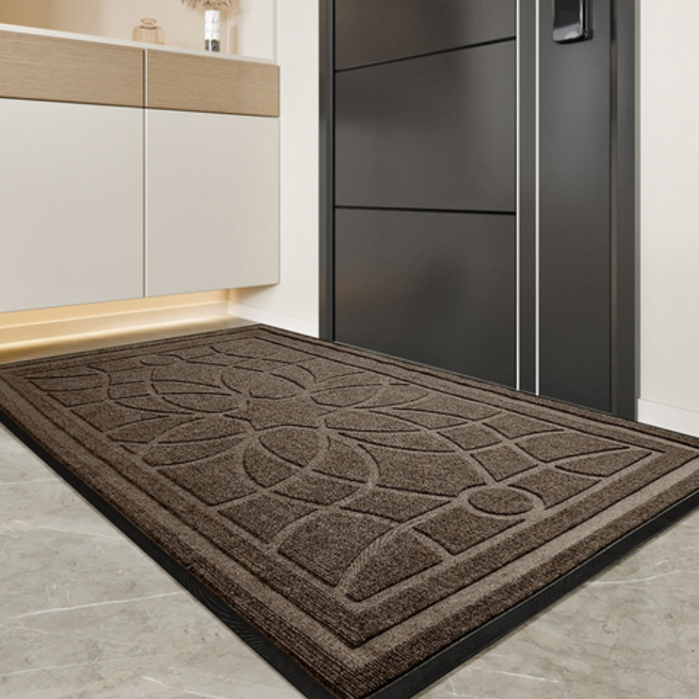 Elegant Mandala-Inspired Entryway Mat