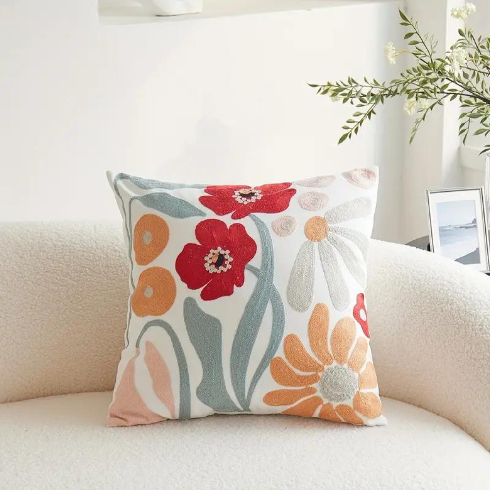Nature-Inspired Decorative Cushion Cover