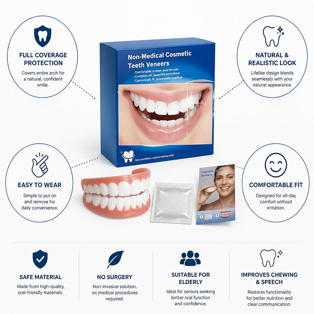 Complete Comfort Denture Set for Enhanced Oral Functionality