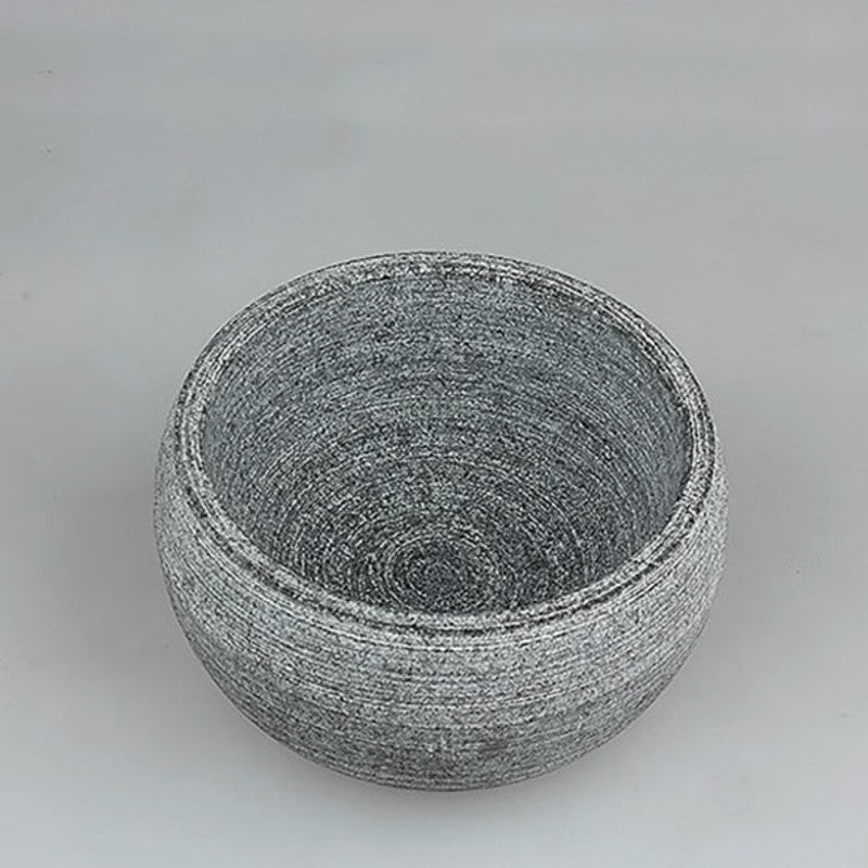 Stoneware Shaving Bowl for Soap and Cream Use