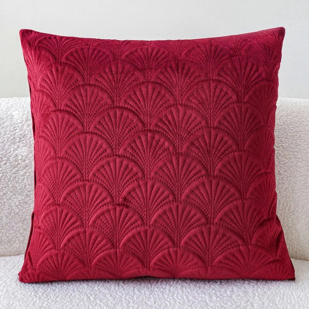 Seaside Serenity Velvet Cushion Cover