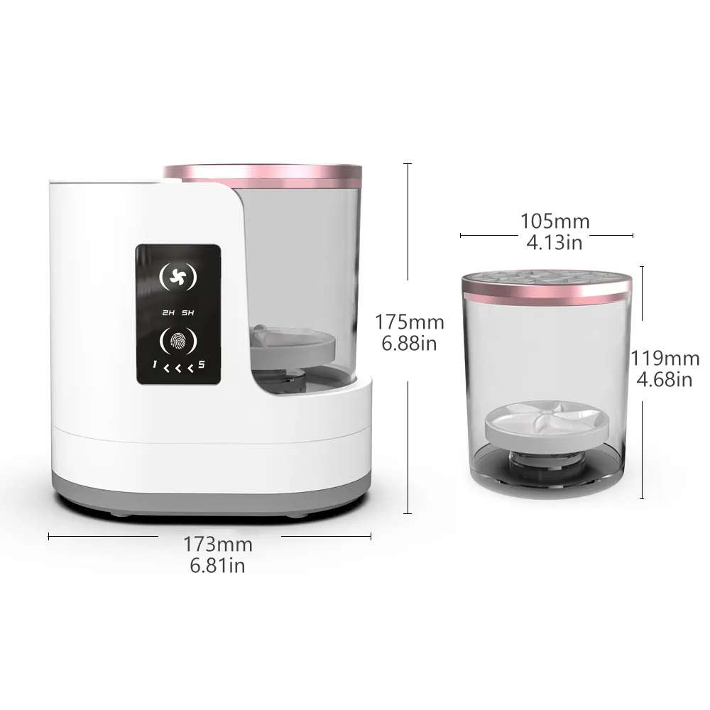 Quick Clean Makeup Brush Dryer and Cleaner