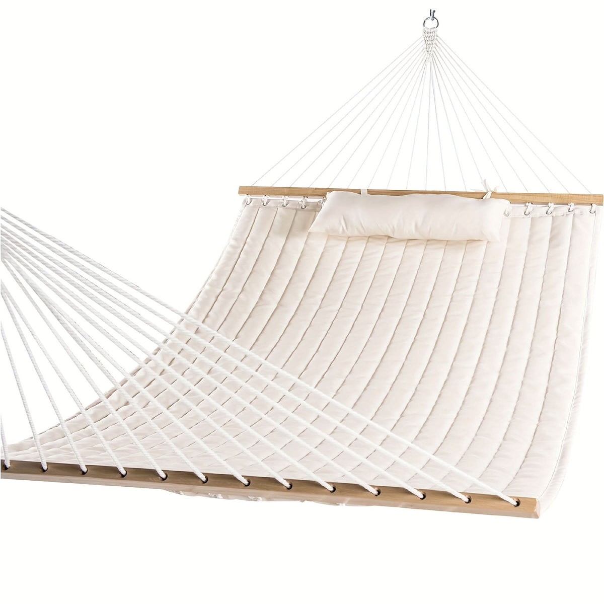 Spacious Quilted Hammock for Ultimate Outdoor Relaxation