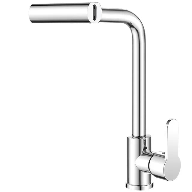 Versatile 4-Function Kitchen Faucet with Rotating Sprayer