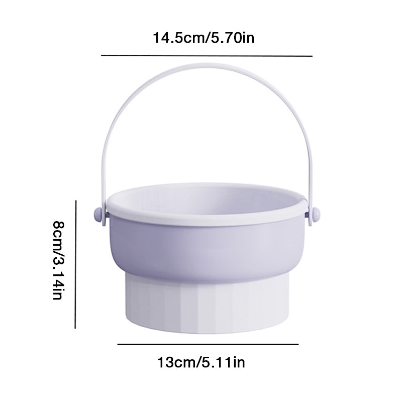 3-in-1 Makeup Brush Cleaning Station | Clean, Dry & Store