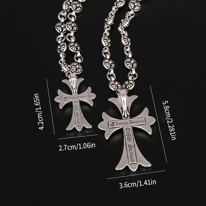 Gothic Cross Necklace Pendant
