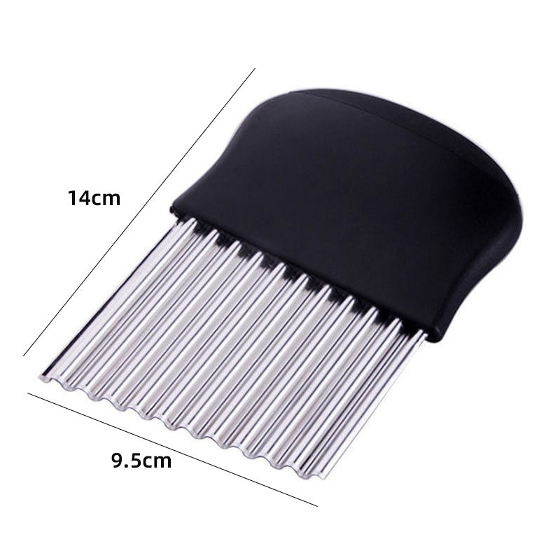 Wavy Potato Cutter with Spike Blade
