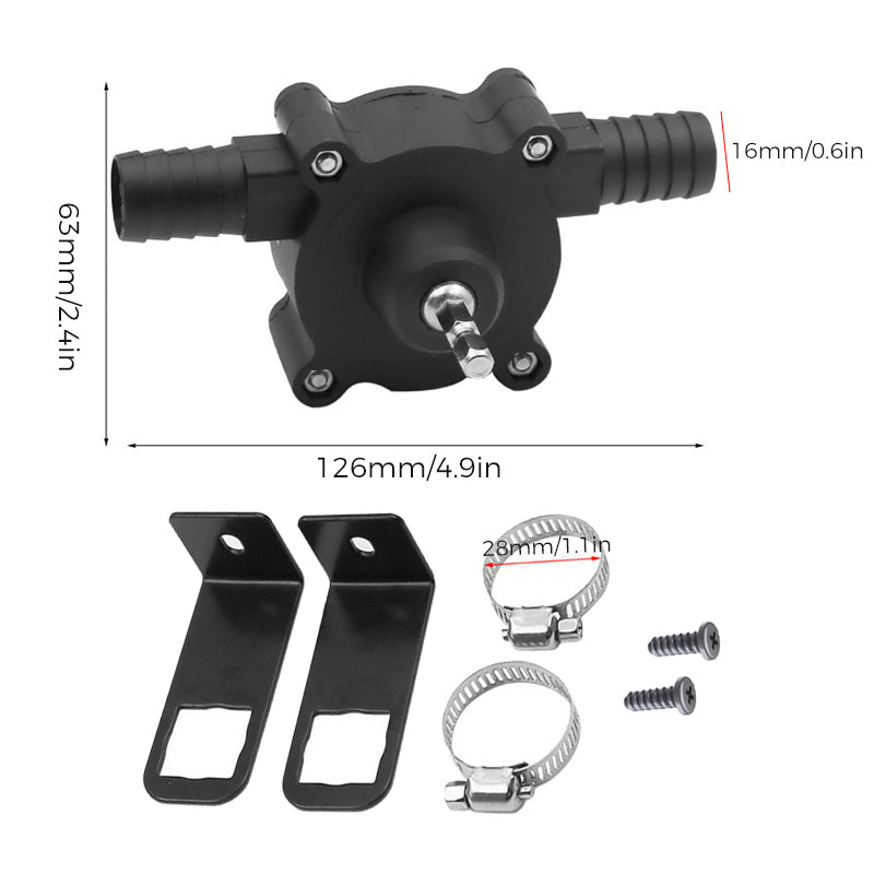 Portable Self-Priming Liquid Transfer Pump