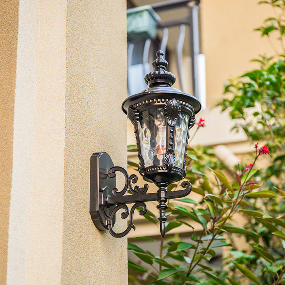 Traditional-Style Outdoor Wall Light for Exterior Illumination