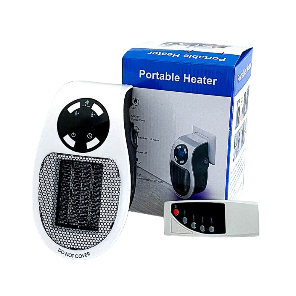 Remote-Controlled Portable Electric Space Heater