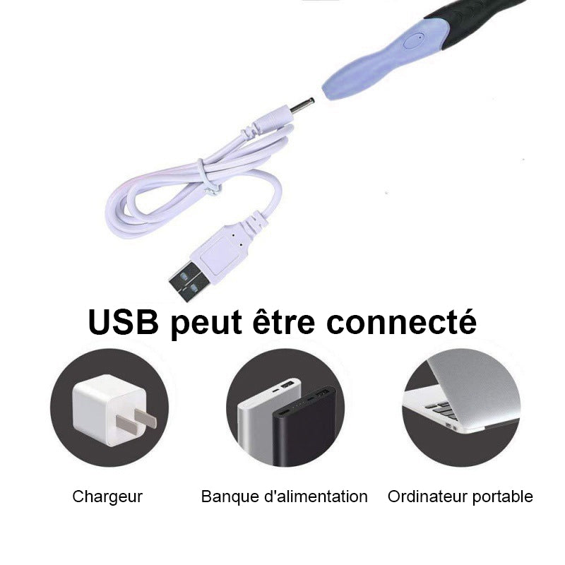 Versatile 9-in-1 Illuminated Crochet Hook Set