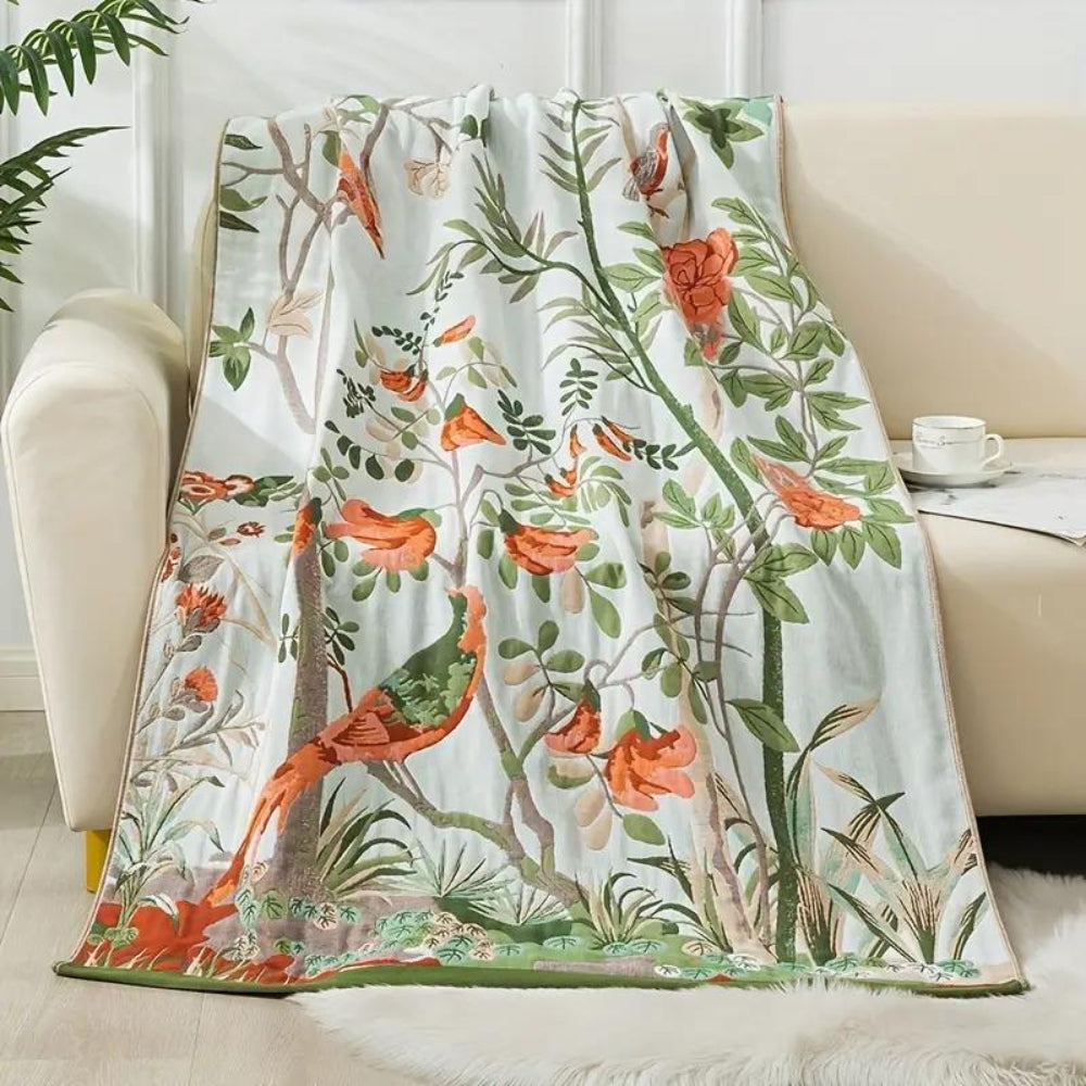Charming Blossom Cotton Bath Towel for Everyday Luxury