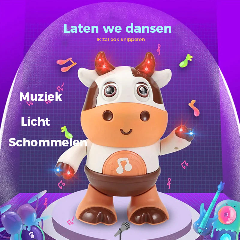 Interactive Musical Cow Toy for Infants