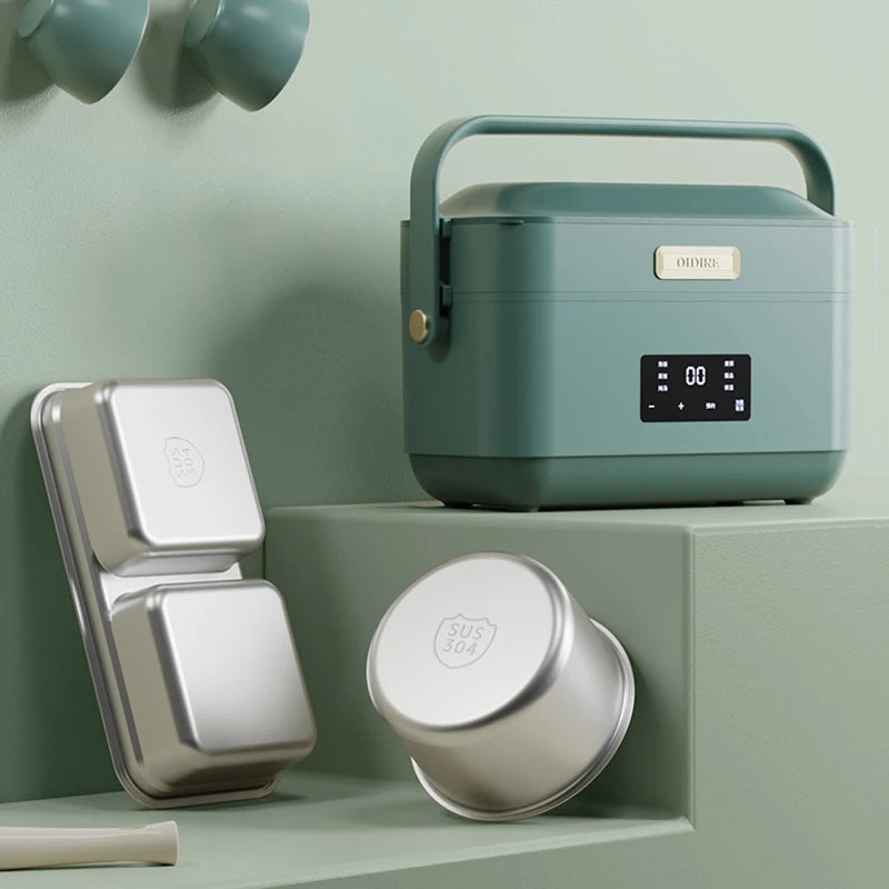Portable Lunchbox with 3 Layers for Sealed Freshness