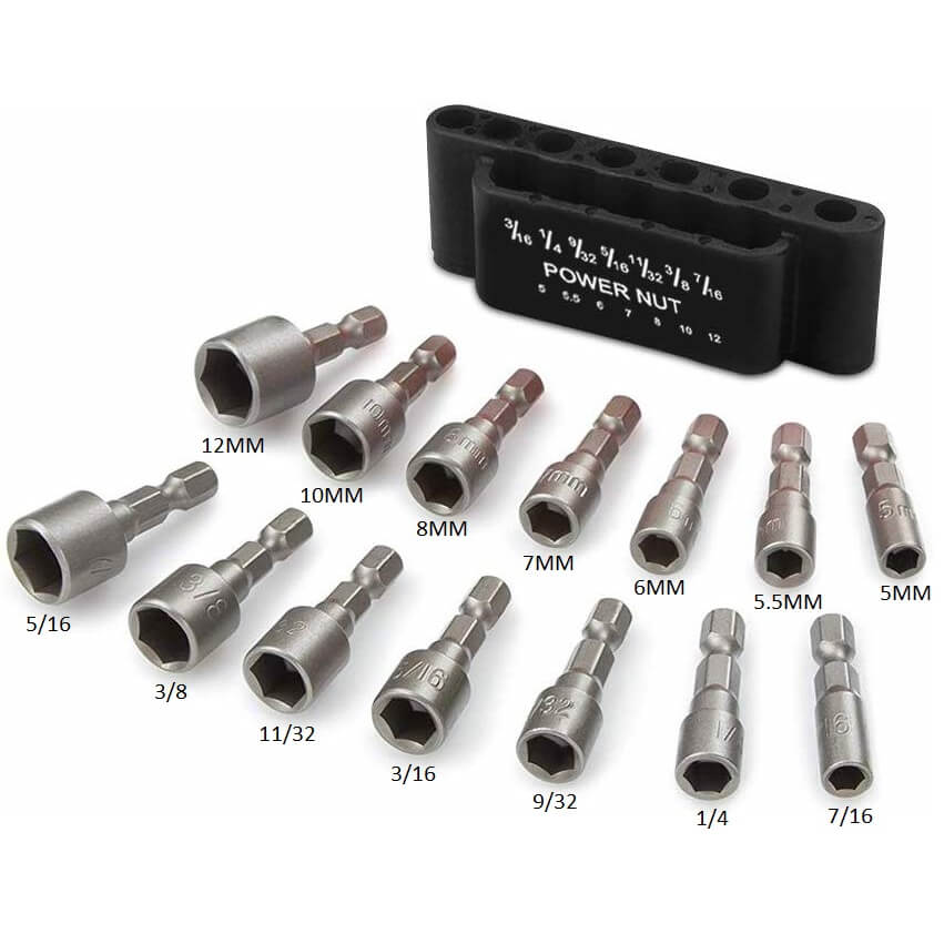 Ultimate 14-Piece Socket Driver Set for DIY Projects