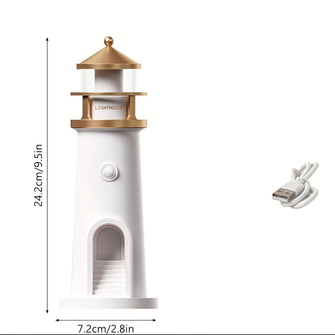 Smart Bedside and Desk Lamp with Motion Sensor