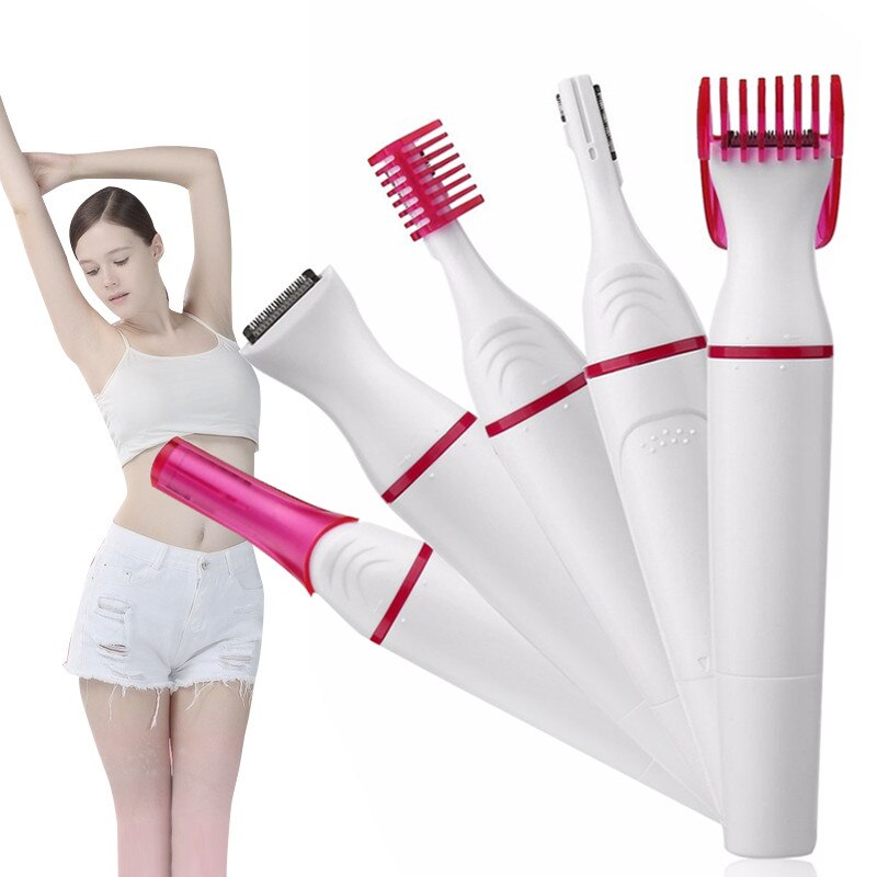 Versatile 5-in-1 Grooming Device for Effortless Hair Removal