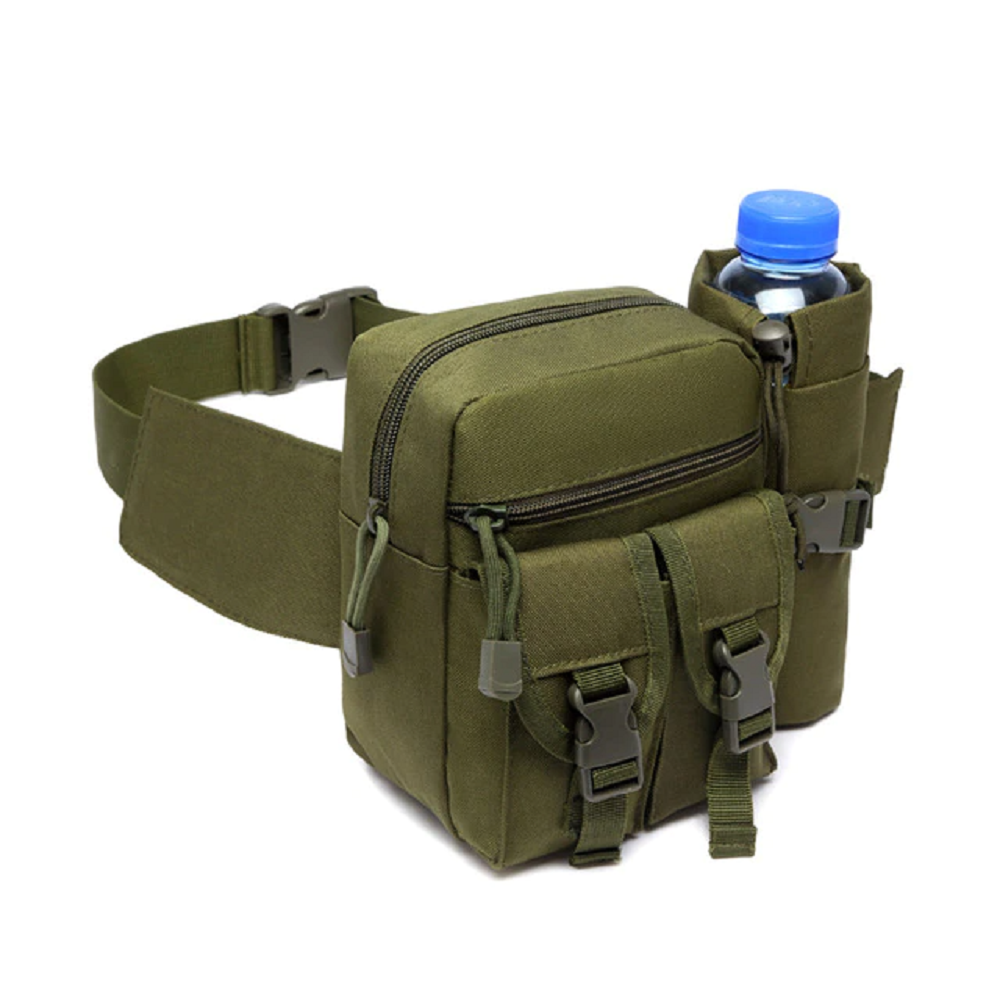 Waist Pack with Holder for Water Bottle – Tactical Design