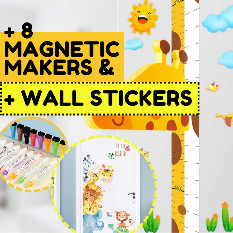 Magnetic Growth Chart for Kids – Fun and Functional Decor