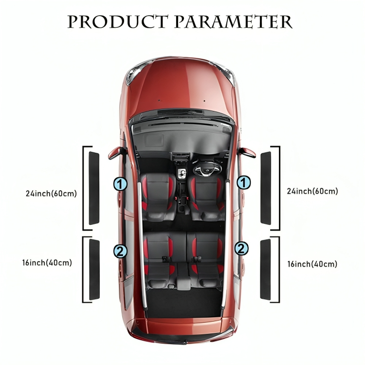 Buy One Get One Free | Carbon Fiber Door Protection Stickers