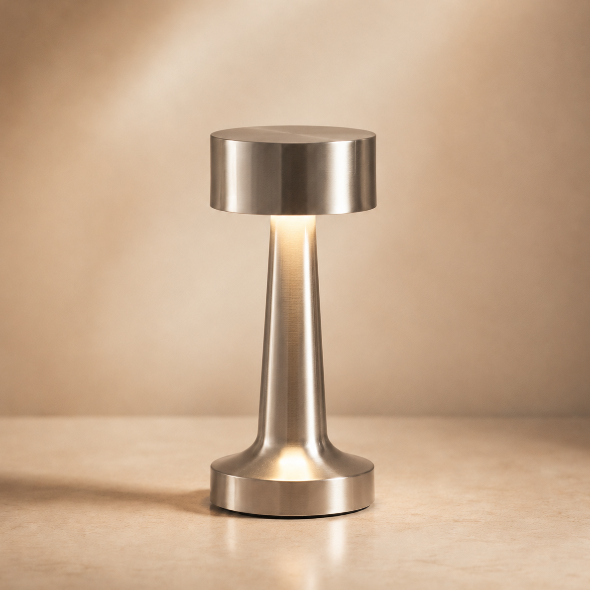 Battery-Powered LED Desk Light with IP44 Rating