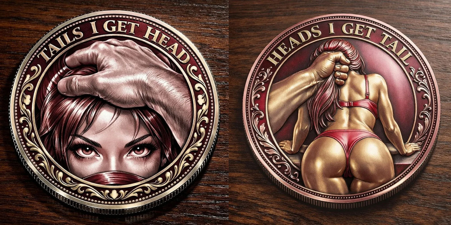 Dual-Sided 3D Collector Coin – A Unique Gaming Token