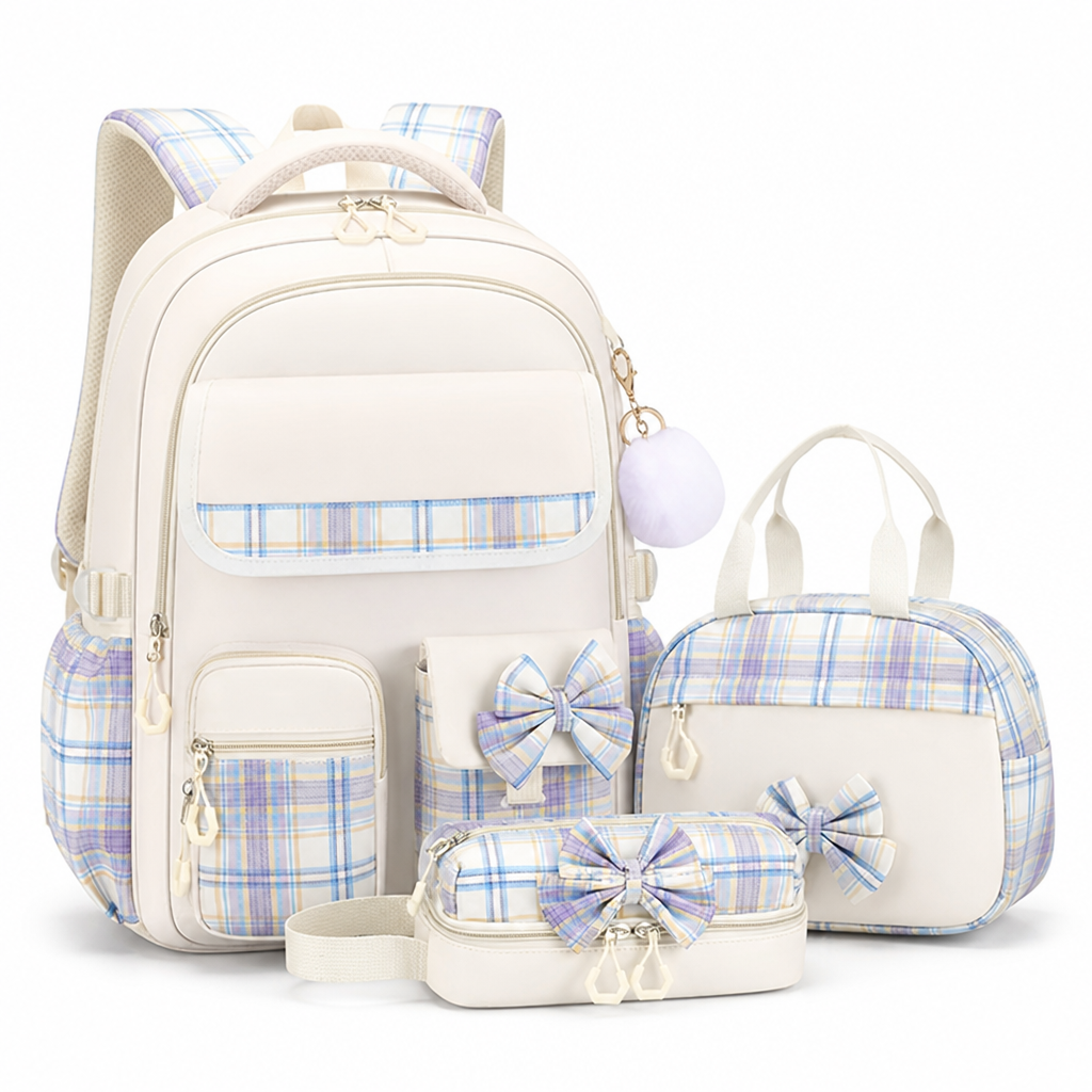 Spacious 3-Piece Tech Backpack Collection for Laptops & Tablets
