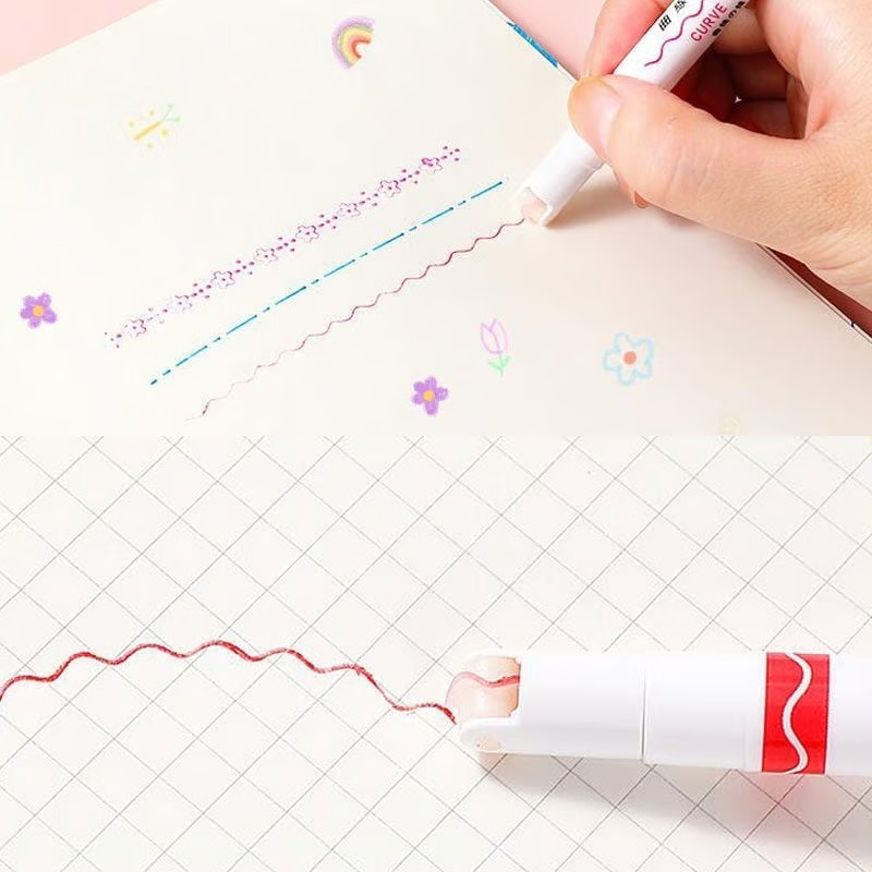 Curved Marker Set for Art Projects