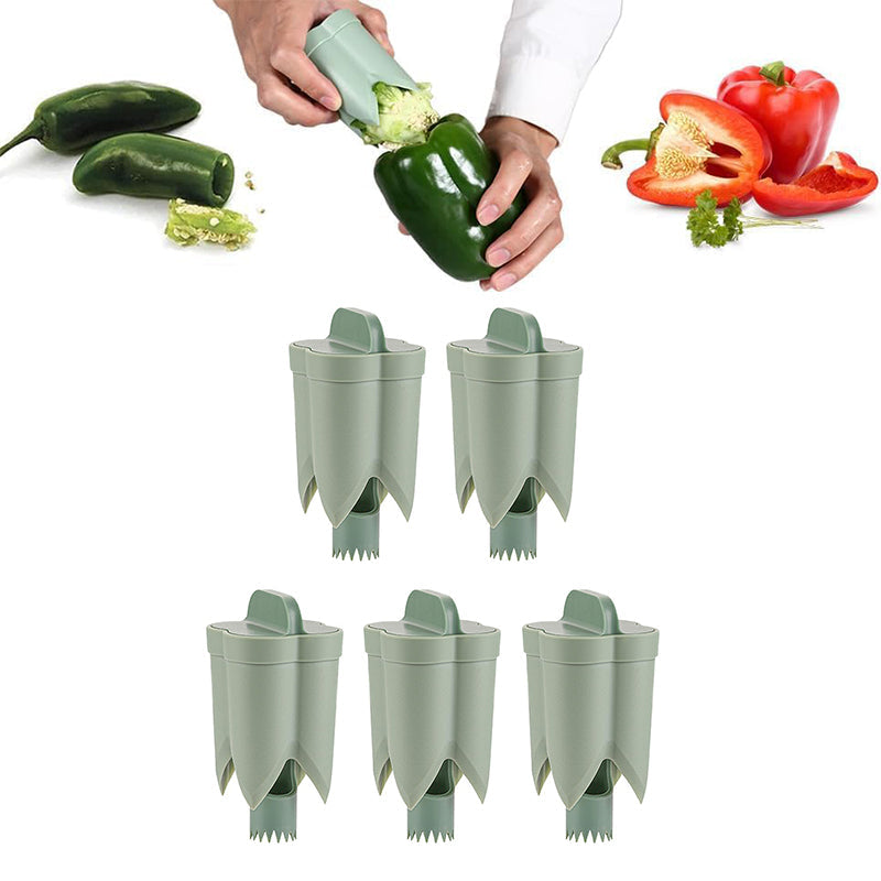 Dual-Function Fruit and Veggie Corer Tool