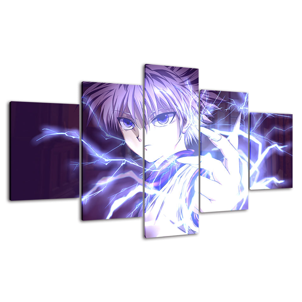 Canvas Wall Art Print - Anime Themed Boy Lighting Decor