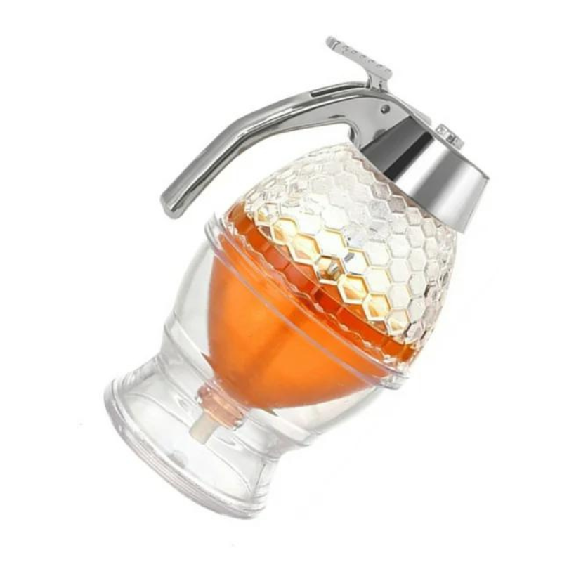 Convenient Honey Dispenser with Elegant Design