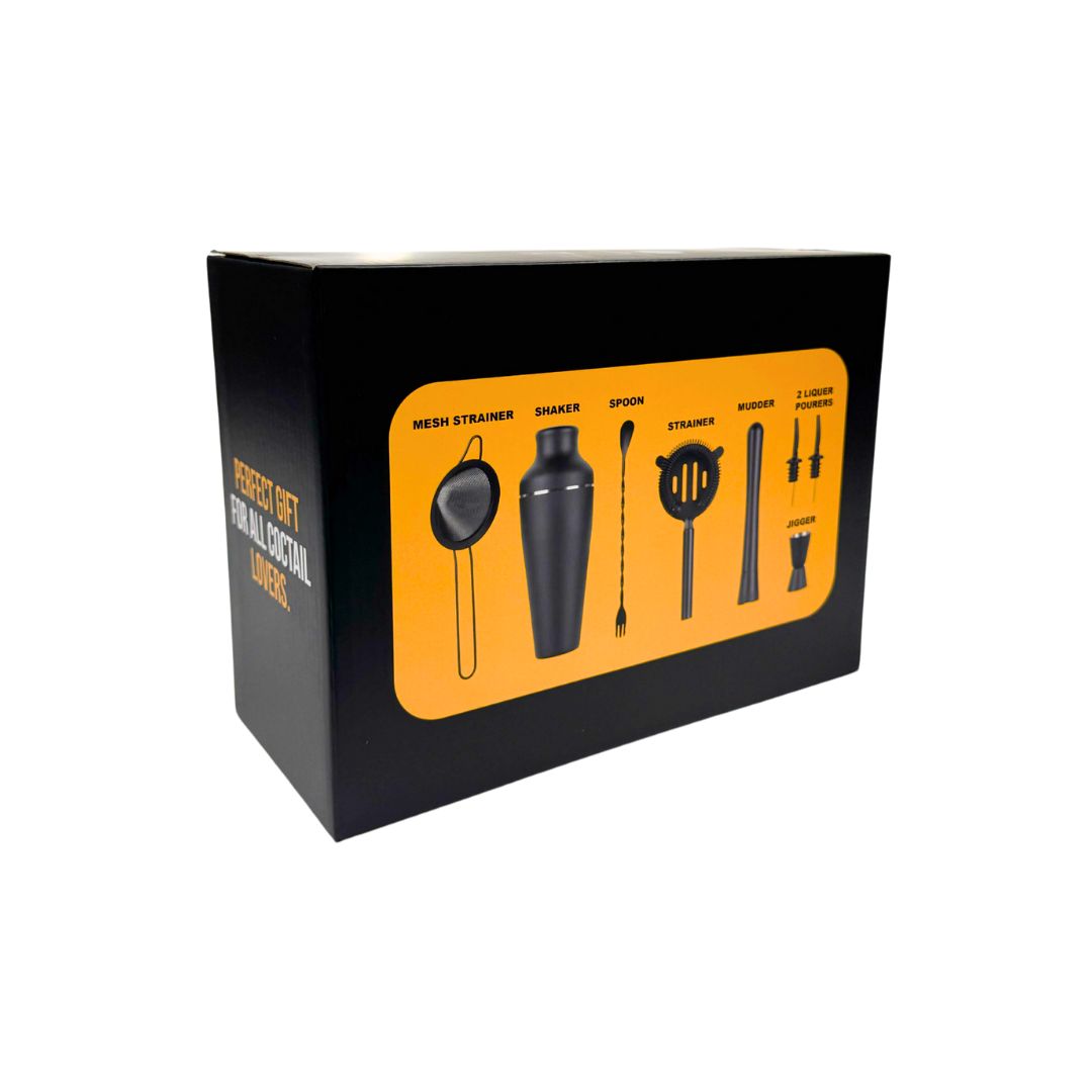 Cocktail Shaking Set with 8 Essential Tools
